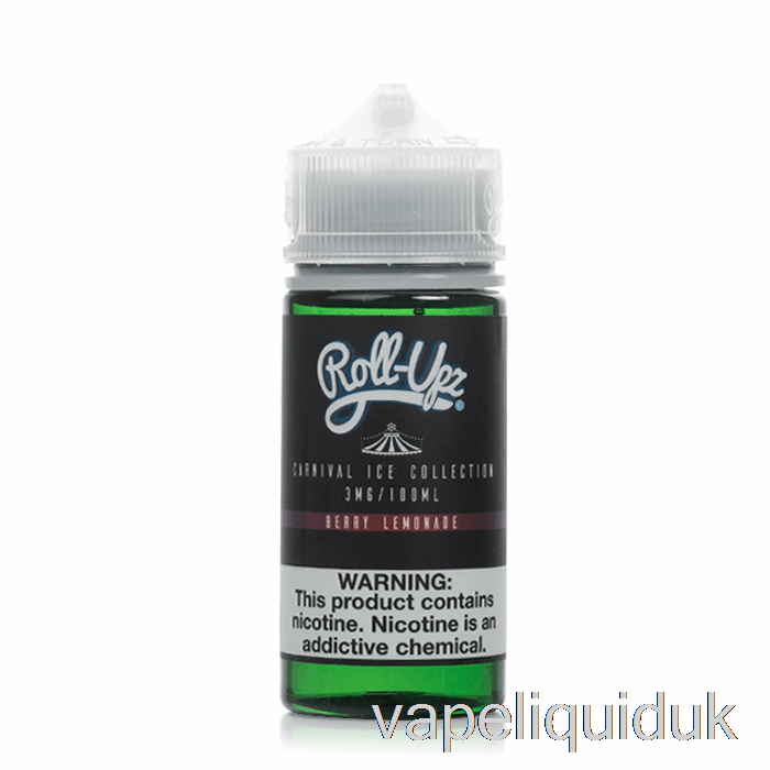 ICE Berry Lemonade - Carnival - Juice Roll Upz - 100mL 0mg Vape Liquid